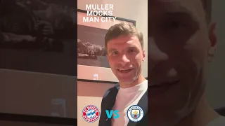 Thomas Muller Mocks Man City After The Draw | Bayern Munich vs Man City | Pep Guardiola | UCL 2023