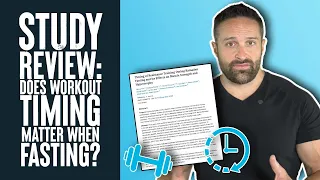 New Study: Does Training Time Matter When Fasting? | Educational Video | Biolayne