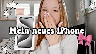 MEIN NEUES iPhone 🎀🤍 LIVE UNBOXING | HEY ISI