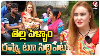 Village Patas Anil Funny Interview | Teenmaar Chandravva Interaction On Tella Pellam Series| V6 Life