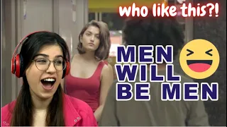 Foreign Girl react to【Men Will Be Men】 | Imperial Blue Funny Ads Collection | Indian Ads Reaction