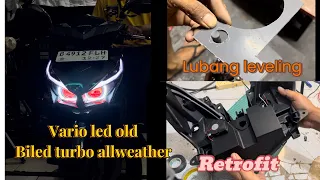 Vario led old terpasang biled aes all weather