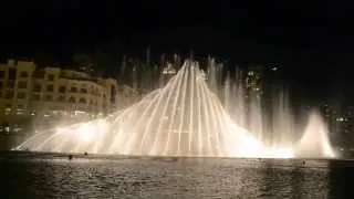 Фонтаны в Дубае поющие и танцующие (Dancing&singing Dubai Fountain)