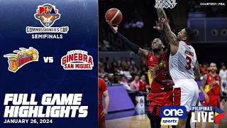 San Miguel vs. Brgy. Ginebra semis G2 highlights | PBA Season 48 Commissioner’s Cup - Jan. 26, 2024