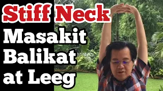 Stiff Neck: Shoulder and Neck Pain - Doc By Willie Ong # 801