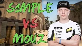 CSGO: POV Na'Vi s1mple vs mousesports (27/15) mirage @ DreamHack Masters Marseille 2018