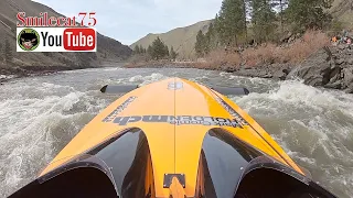 A285 Pure Insanity. Salmon River Jet Boat Race 2023