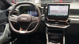 NEW DACIA DUSTER 2024 - INTERIOR details, NEW INFOTAINMENT system & DIGITAL COCKPIT