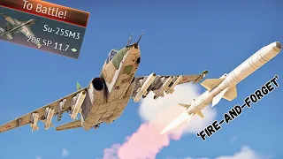 🇷🇺𝐒𝐮𝐤𝐡𝐨𝐢 Su-25 sm: The Kh-38Mt is an incredibly "𝐁𝐫𝐨𝐤𝐞𝐧" 𝐌𝐢𝐬𝐬𝐢𝐥𝐞 💀| War Thunder Gameplay