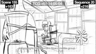 Story board samples by Golden Street Animation