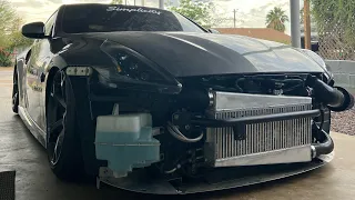 Z1 SUPERCHARGER KIT INSTALL ON THE NISMO!!