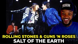 🎵 Rolling Stones & Guns 'n Roses - Salt of the Earth REACTION