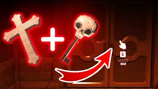 What Happens if You Enter CRUCIFIX + SKELETON KEY in Figure Room??? - DOORS Hotel+ Update