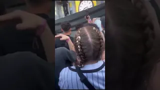 Man jumps headfirst from stage into audience and they don’t catch him