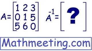 Inverse of 3x3 matrix