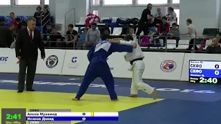 46 kg Алоев М Исаков Д 11 02 2016 Т3 ПЕРВЕНСТВО РОССИИ до 18, НОВОСИБИРСК 2016