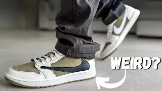 Why YOU Can't Wear These! Travis Scott x Jordan 1 Golf Review & On Foot