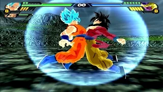 Goku SSJGSSJ and Goku SSJ4 Fusion | Goku SSJ4 God DBZ Tenkaichi 3 (MOD)