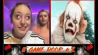IT 2 THE GAME DOOR PENNYWISE parte #2/ Omegle - Chattoulette JUEGO DE PUERTAS IT - #2
