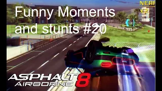 Asphalt 8 - Funny Moments and Stunts #20! Celebrating 2000+ Subscribers! Happy Halloween!