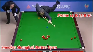 Snooker Shanghai Master Open Ronnie O’Sullivan VS Luca Brecel ( Frame 14 & 15 & 16 )