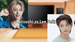 BSD react to Atsushi as Lee Felix (AU DESCRIPTION)