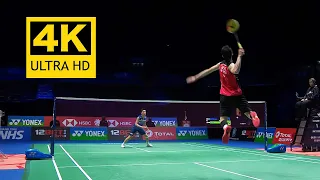 [4K50FPS] - MS - Lee Zii Jia vs Kento Momota - 2021 All England Open QF - Highlights