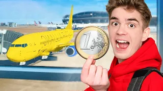 Mit 1€ in den URLAUB fliegen! (Experiment)