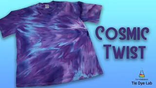 Tie Dye Designs : Cosmic Twist (Incline Ice Dye)