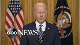 Biden's remarks on Russia's invasion of Ukraine