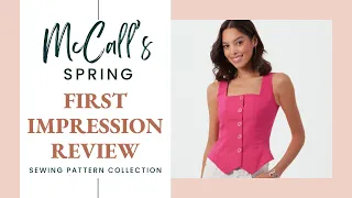 Review: McCall's 2024 Spring Sewing Patterns