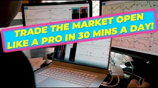HOW TO TRADE THE MARKET OPEN IN 30 MINS A DAY