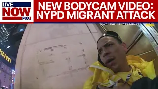 NYC migrants: New video in NYPD migrant attack