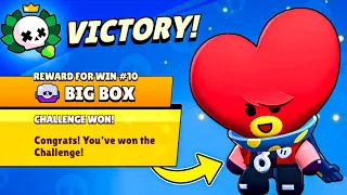 ✅ SOLO SHOWDOWN CHALLENGE on 0 TROPHY Account 🏆 New Spray + Box Opening - Brawl Stars