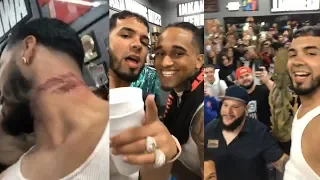 Anuel & Bryant Myers Haciendose tatuaje (Video Live Instagram) | #FlowMusic International