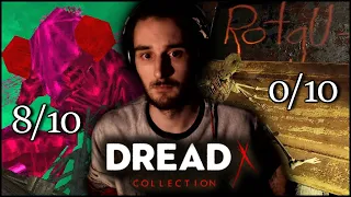 YouTuber spielt 10 "unterschiedlich gute" Horrorgames | Dread X Collection
