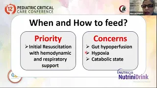 Enteral Nutrition in critically ill children the forgotten Grace  case scenarios  Prof Mervat Gamal