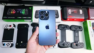 BEST USB-C Controller for iPhone 15 Pro - Which Works Best? (Kishi V2 / Backbone / Gamesir)