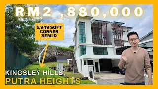⭐RARE Mountain Top Corner Lot Semi D Surrounded by Greens 🌳 | Kingsley Hills, Putra Heights, USJ