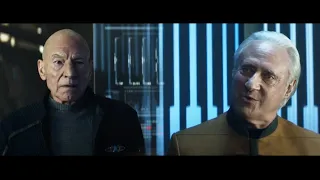 Start Trek Picard 3x7 Data Lore Picard and Geordi Talk About Changelings