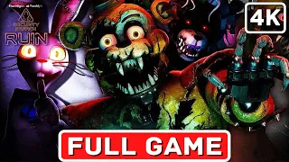 FNAF SECURITY BREACH RUIN DLC Gameplay Walkthrough [PC 4K 60FPS] FULL GAME No Commentary