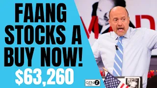 FAANG Stocks A BUY According To JIM CRAMER! Stocks To BUY NOW!