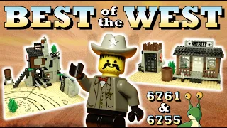 Best Of The West! ~ LEGO 6755 Sheriff's Lock-Up and 6761 Bandit's Secret Hide-Out