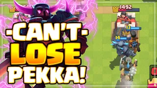 WARNING: EXTREMELY STRONG MAX LEVEL 14 PEKKA RAM RIDER BRIDGE SPAM DECK - Clash Royale