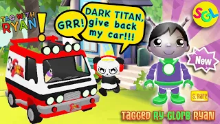 NEW Ry-Glorb Ryan Tagged! | Tag with Ryan - Dark Titan in Combo Panda Van Vehicle Gameplay