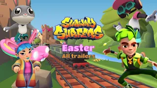 Subway Surfers - All Easter Trailers (2015-2024)