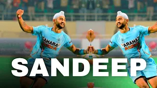 Sandeep Singh Fastest Drag Flicker Ever In Field Hockey #fieldhockey #sandeepsingh #flickersingh