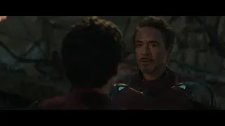 Spiderman and Ironman Reunite Scene     Avengers Endgame #shorts