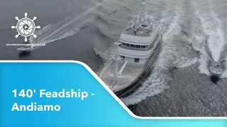 140' Feadship Andiamo - Aerial teaser _ 26N // by MVP