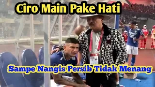 Emosional Ciro menangis ketika lawan Bali united di piala Presiden- skill full ciro tarian samba